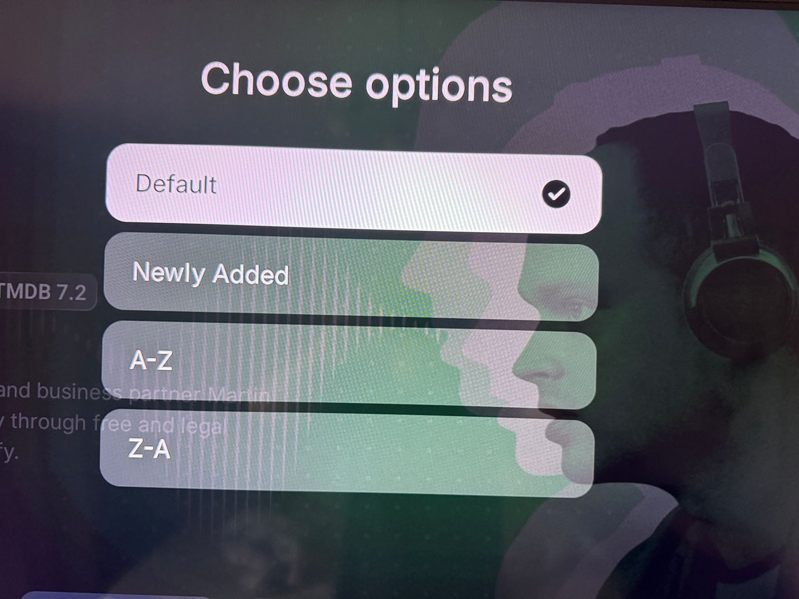 MYTVOnline 4 Beta interface running on Formuler Z12 Ultra showing the redesigned home screen with trending and favorites