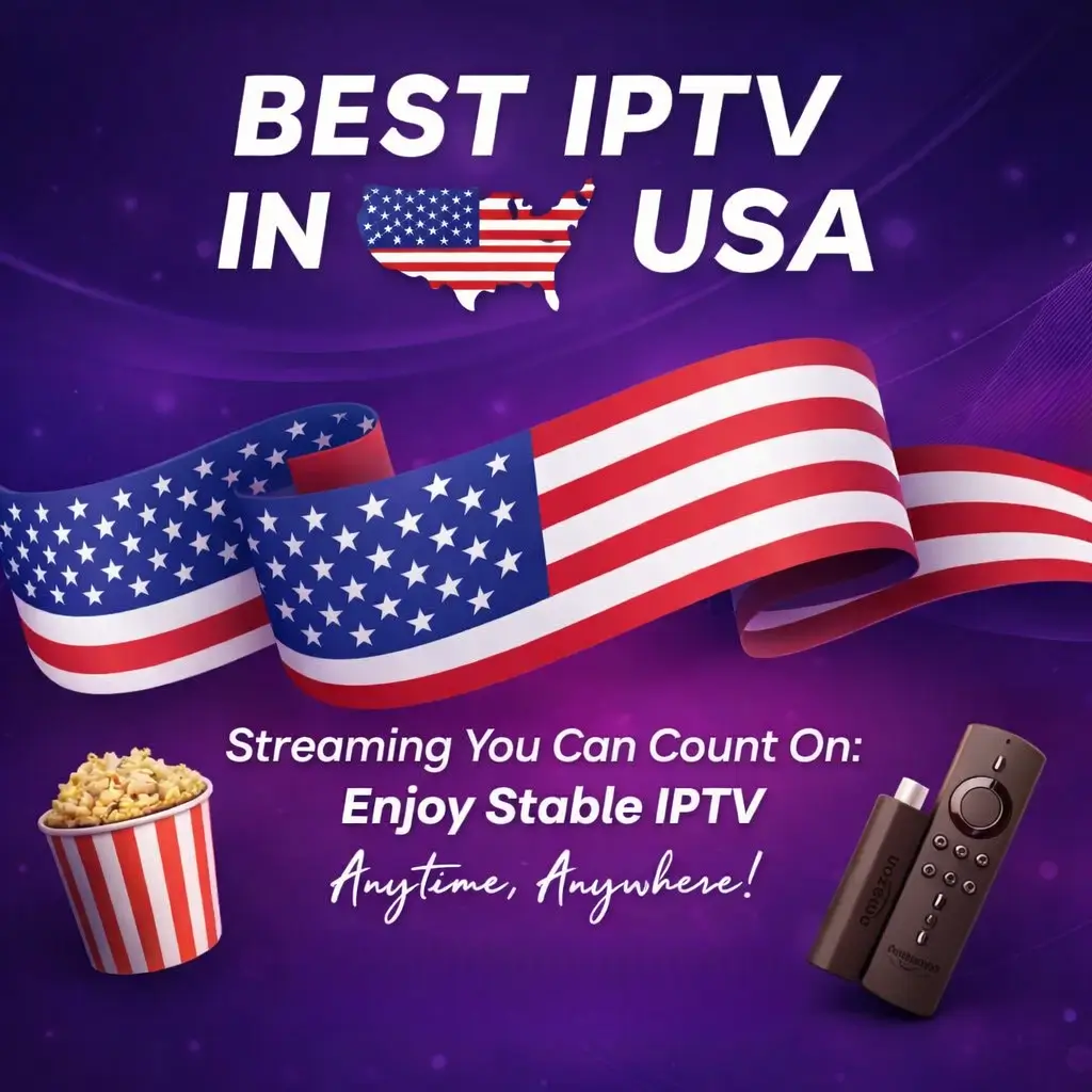 IPTV USA sports channels and premium live TV streaming in 4K quality